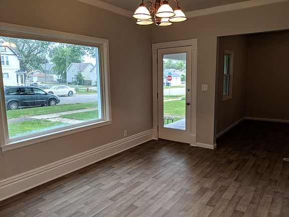 Front door off dining room