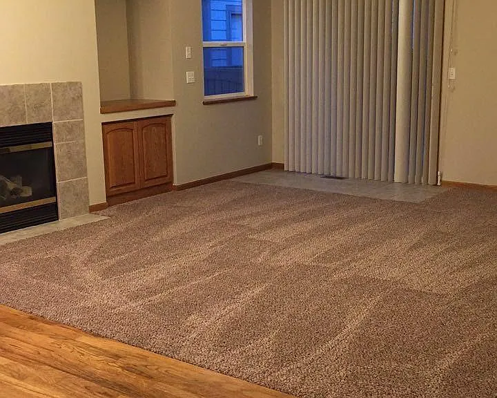 living room, vaulted ceiling