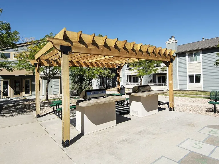 Grilling station for Avery Park residents