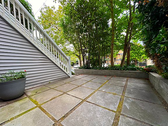 Private patio space