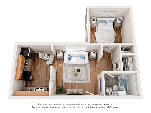 Floor plan 1X1