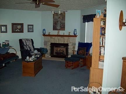 Family room
						:
						has a built in firplace (gas) right off kitchen