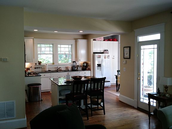 Den into Kitchen