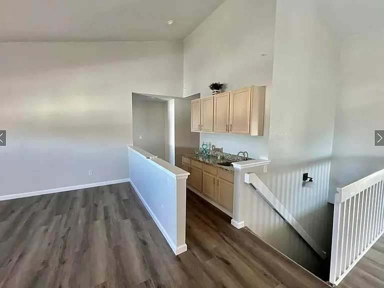 Wet Bar #1 and stair to Basement