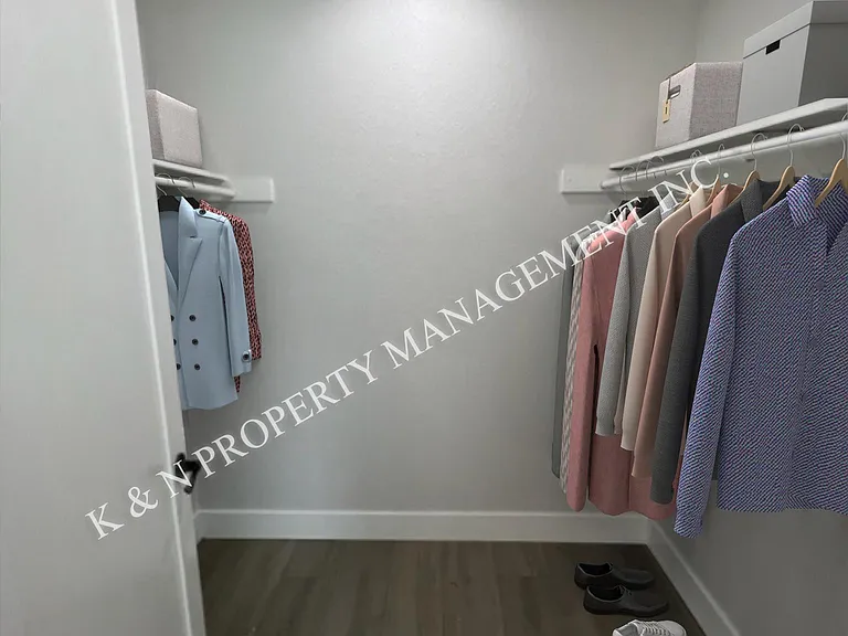 Walk-in closet for bedroom #1