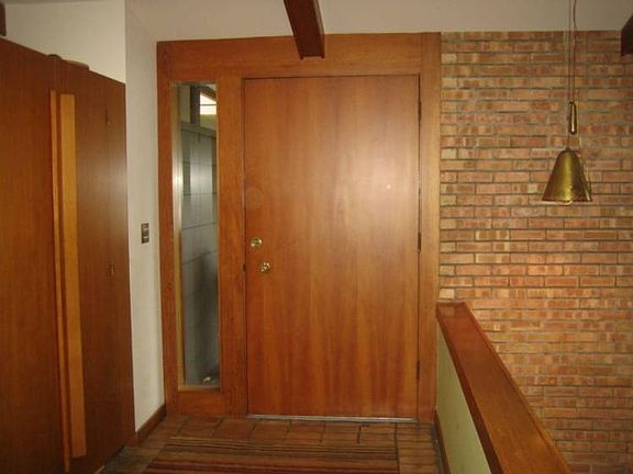 Greet your guests in this large entry.