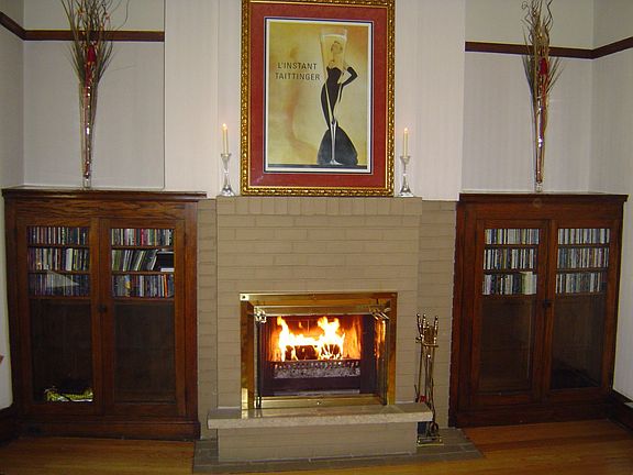 WBFP & Wood Cabinets
