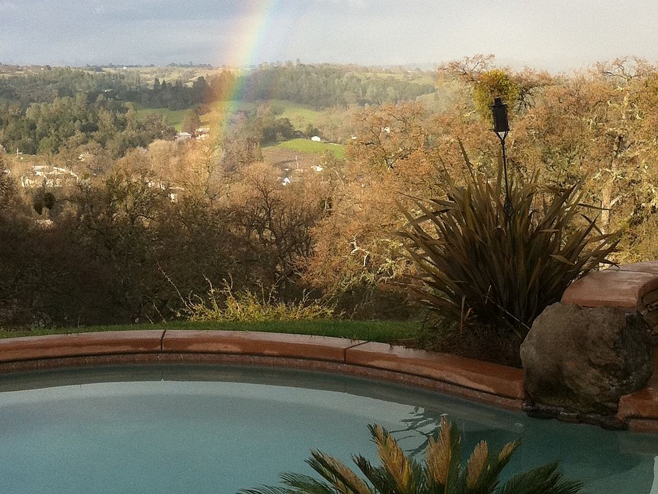 Pool with a view