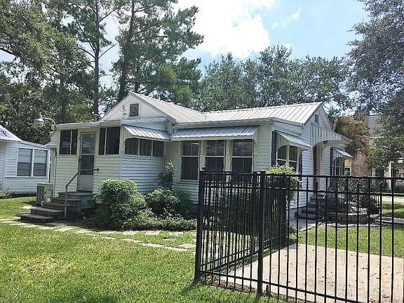 Main house; porch up steps