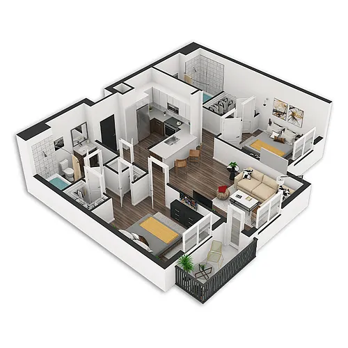 Floor plan Sagan Platinum
