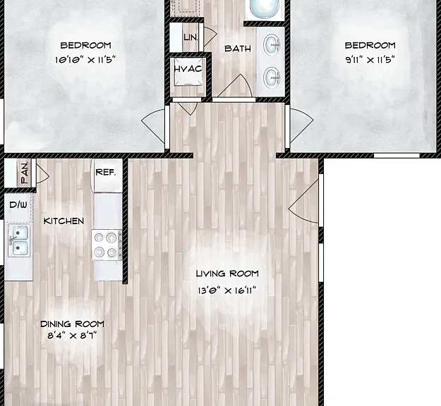 Aqua 16 Apartments — Photo 18