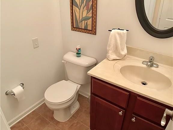 Downstairs half bath