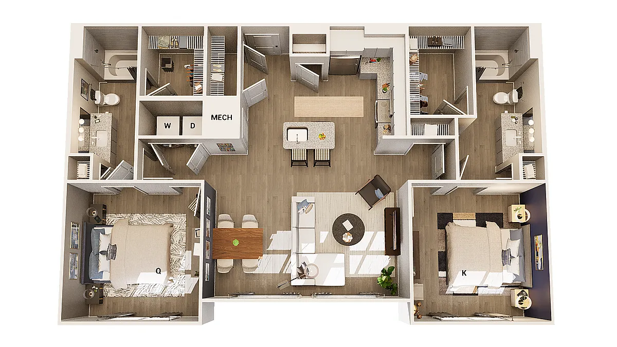 Floor plan B1