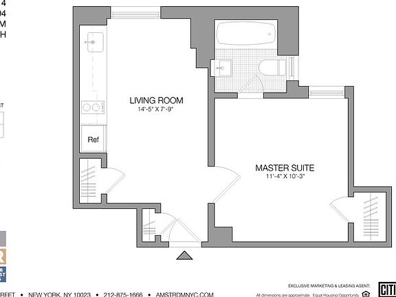 2nd image of 166 W 75th St APT 1404