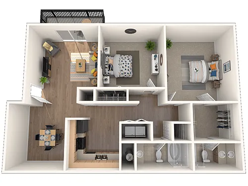 Floor plan The Santa Cruz