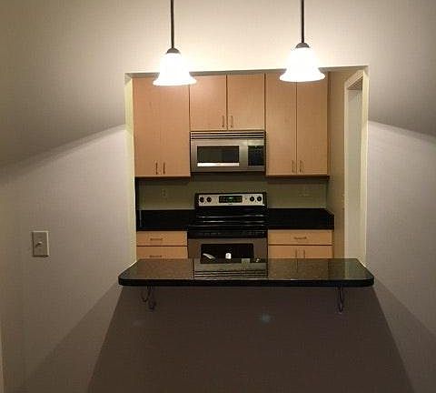 View into Kitchen from Living Area
