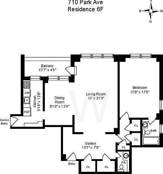 2nd image of 710 Park Ave APT 6F