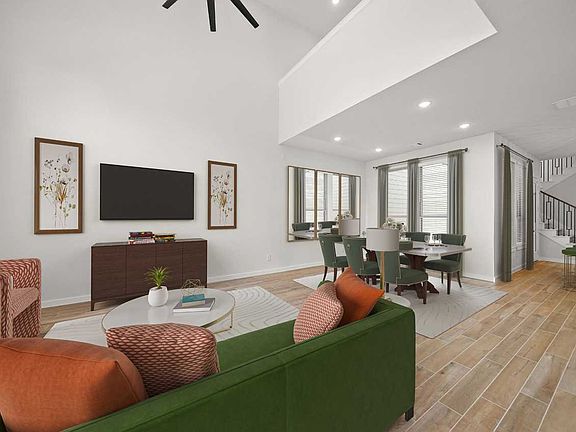 Family Room Dining Room