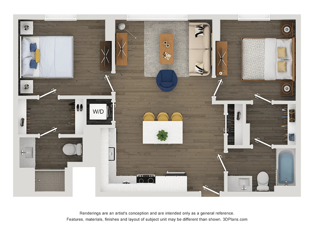 Floor plan B1