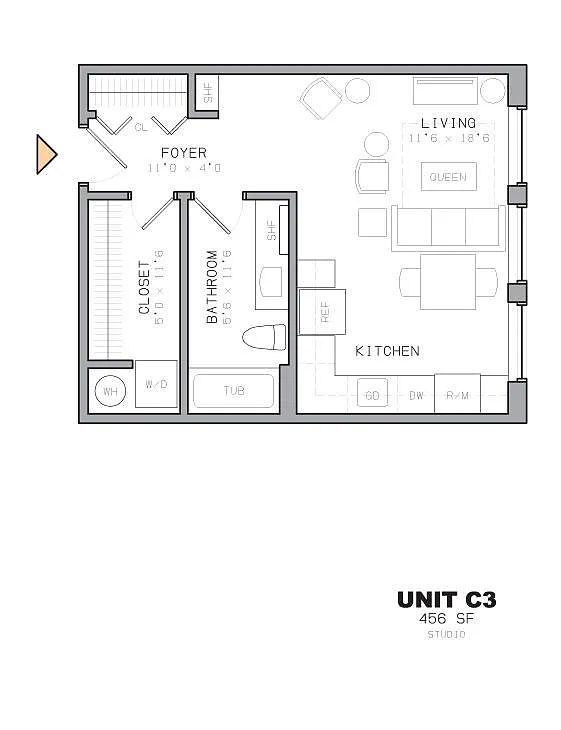 Floor plan C3