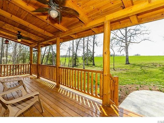 Four ceiling fans/ lights, think of the sunsets and shining stars.