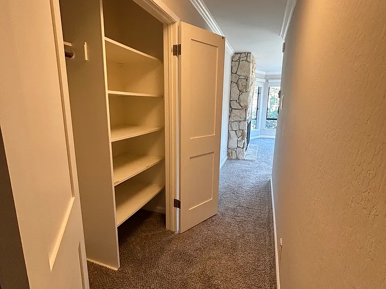 Hall closet