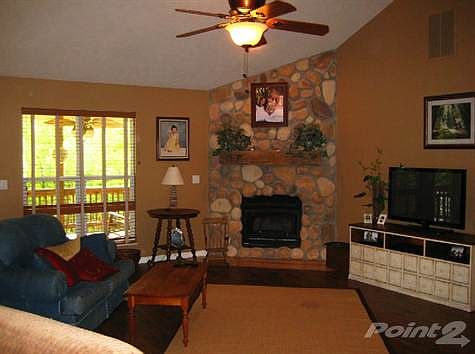 Beautiful Custom Gas Fireplace