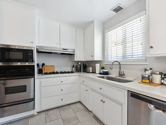 Fully stocked kitchen