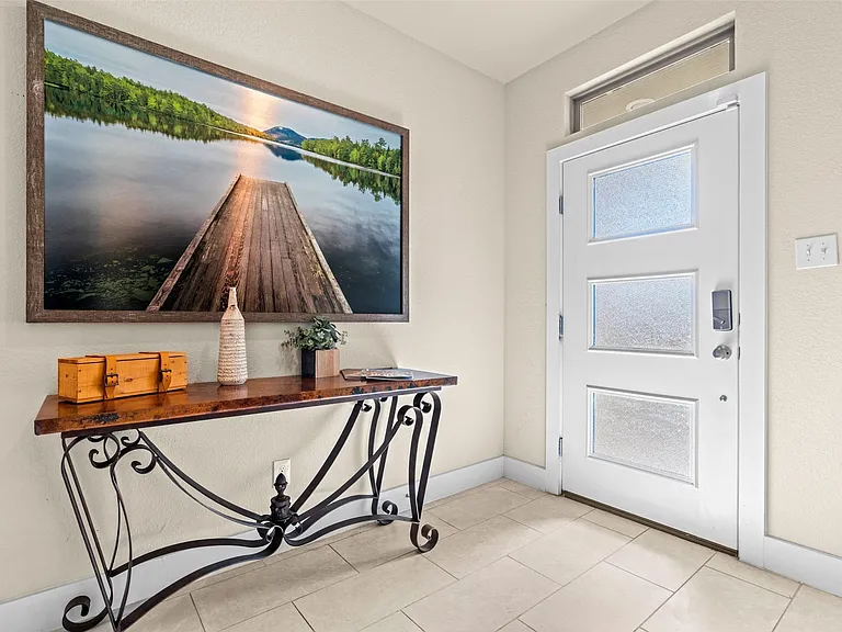 Entry hallway