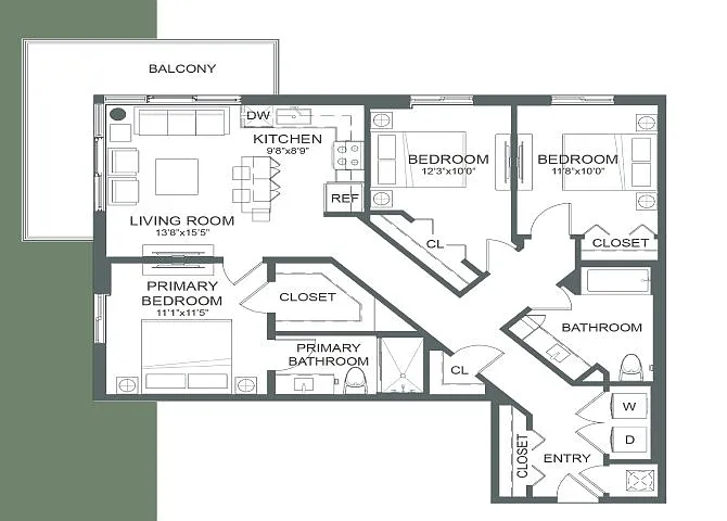 Floor plan C1