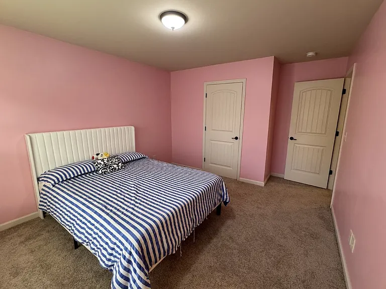 Girl's bedroom from the window