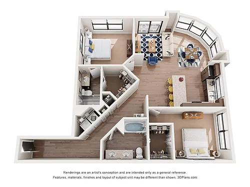 Floor plan B6