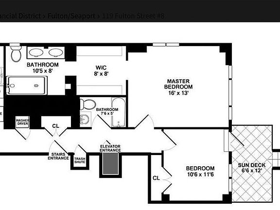 2nd image of 119 Fulton St APT 8