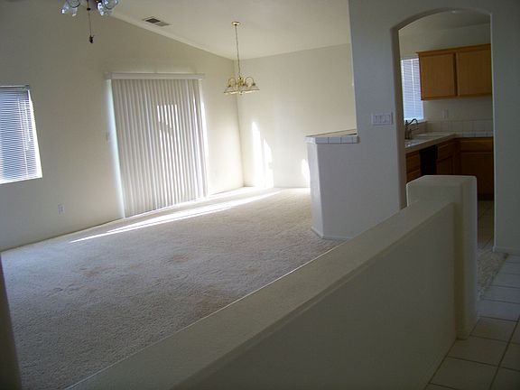 living room and dining