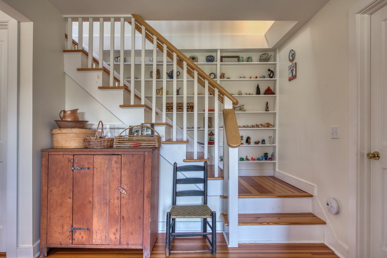 Stairs to second floor