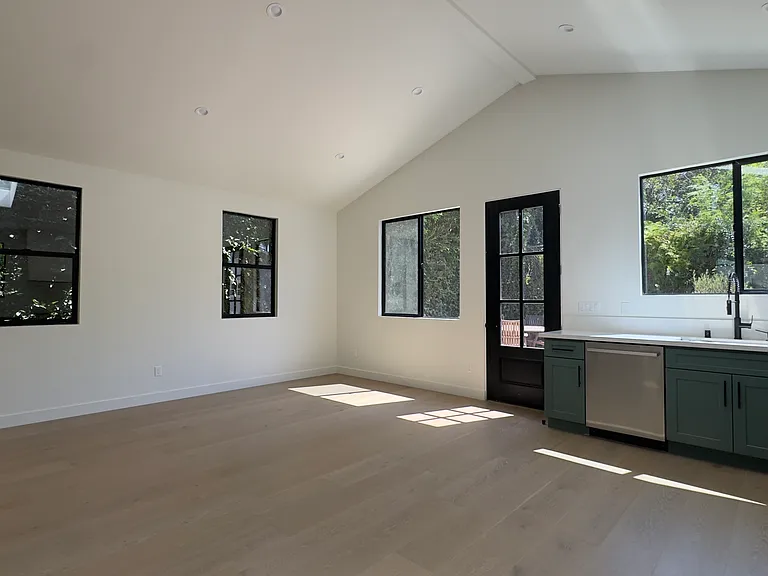 living room kitchen