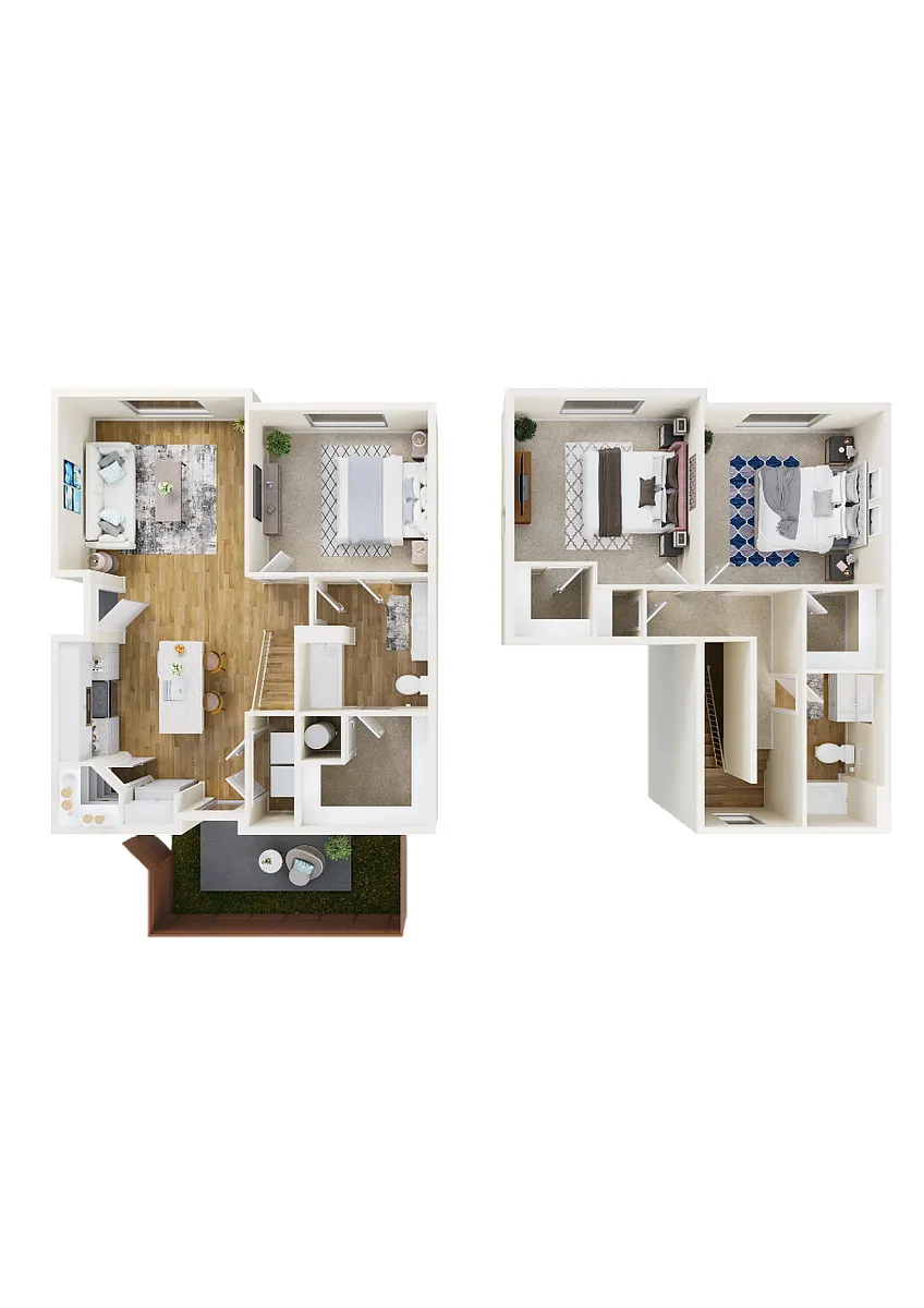 Floor plan B3