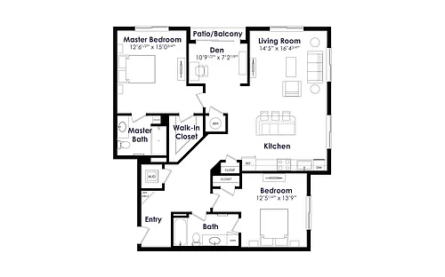 Floor plan B8