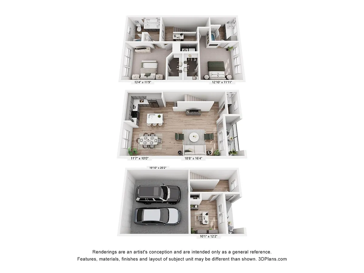Floor plan TH3