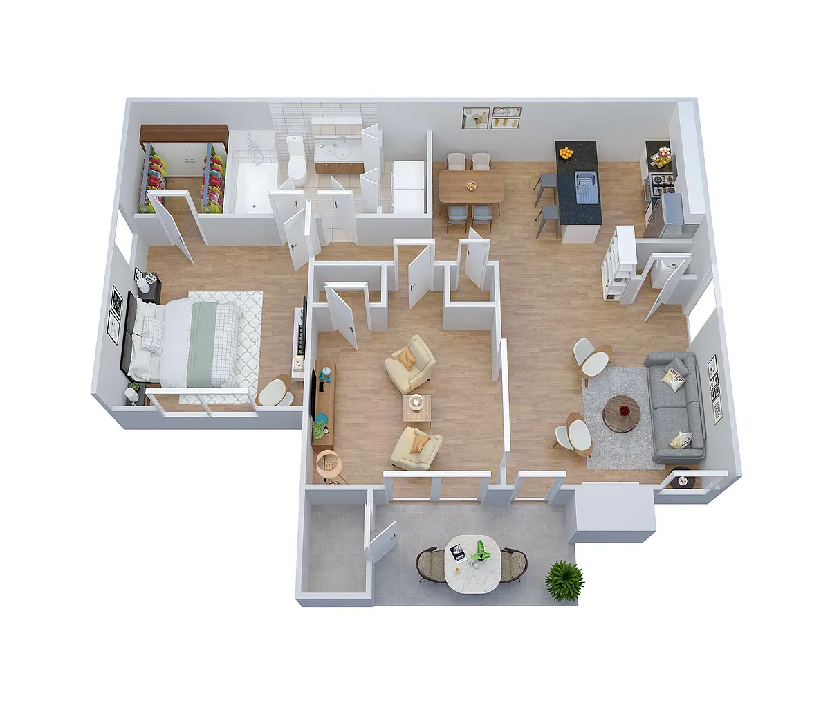 Floor plan Georgetown