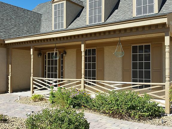 Solar screens on all windows