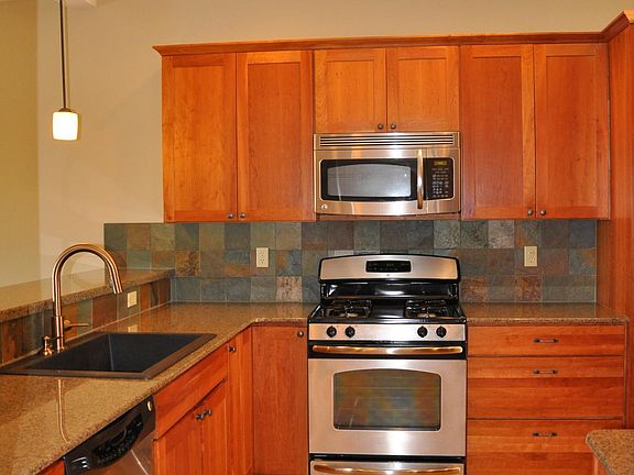Kitchen view from hallway