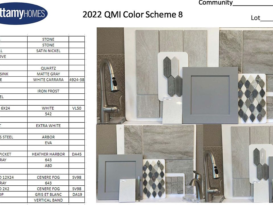 Design Center Selections
