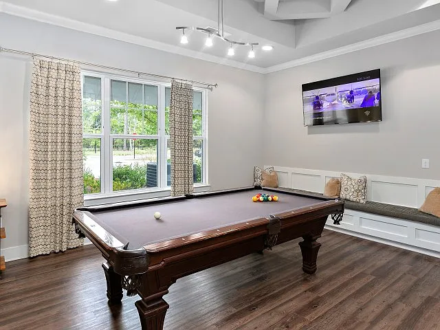 Social Room with Billiard Table