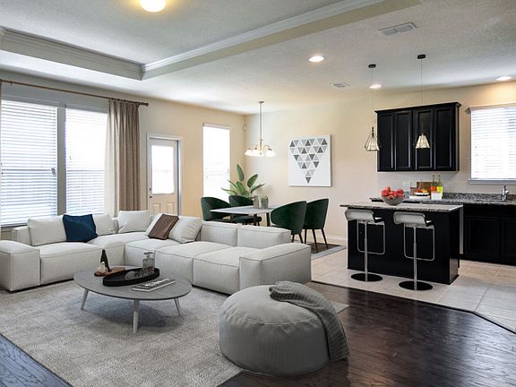 Spacious gathering room