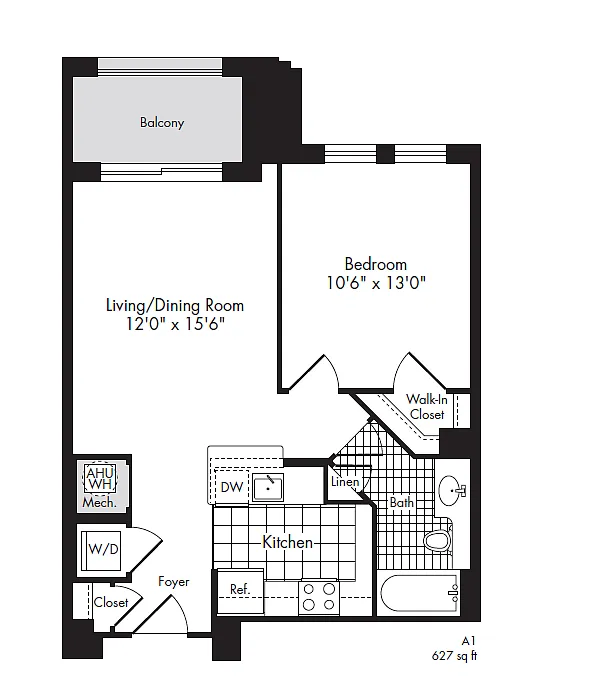 Floor plan A1