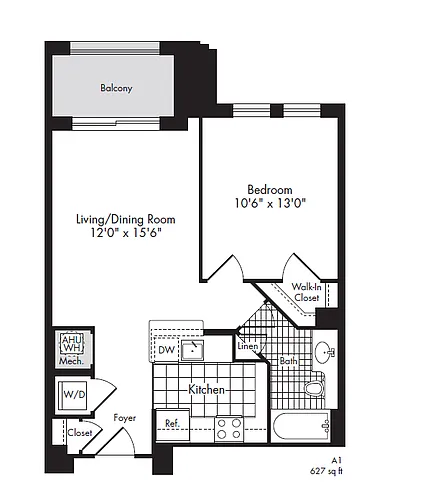Floor plan A1