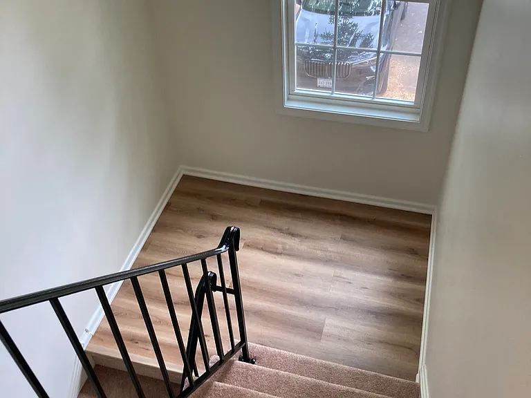 Stairs.