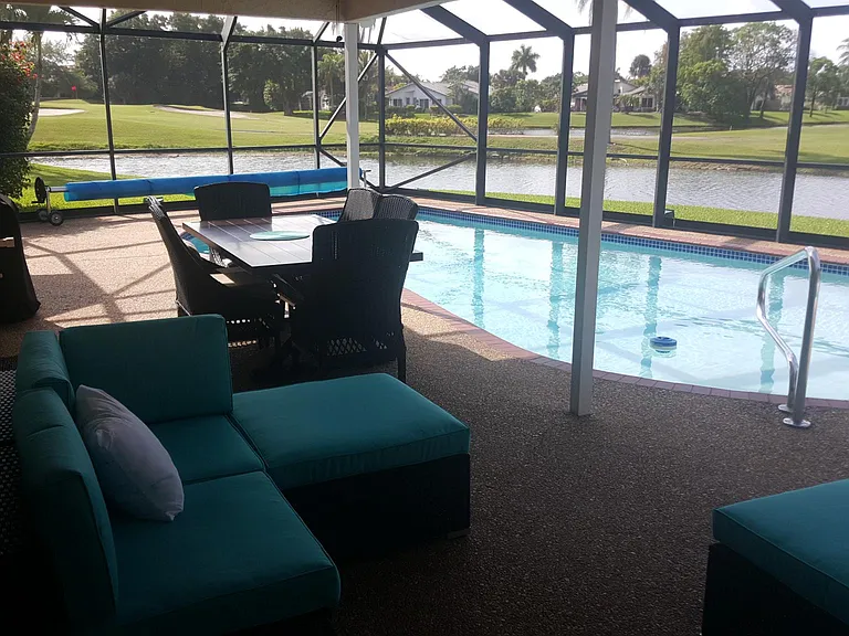 Enjoy the sunrise and sunset from your pool