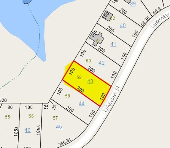 2nd image of 0 Lakeview St Lot 59